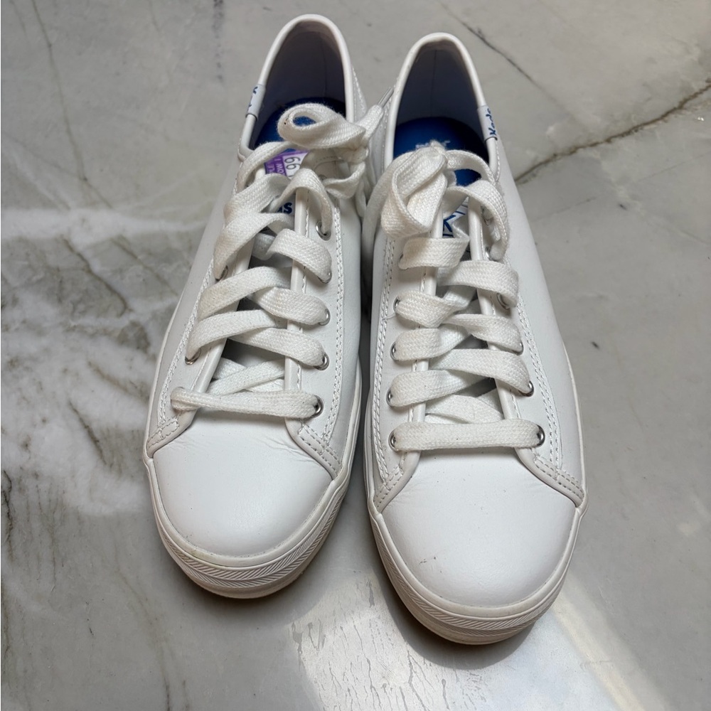 Keds White Canvas Sneakers